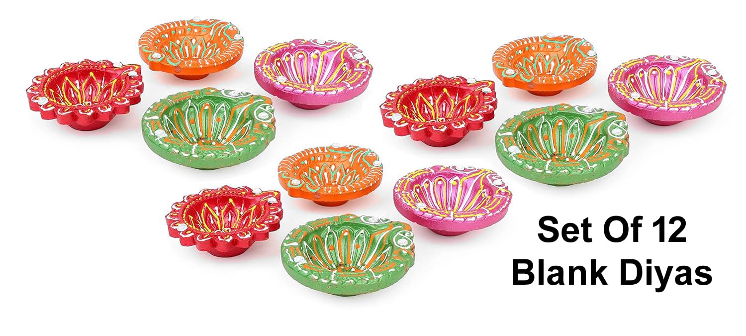 blank diya 12pcs 1